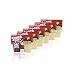 Hunts- Snack Pack Pudding, 3.25 Oz. Each, 24 Cups Variety Pack 12 Vanilla, 12 Chocolate.