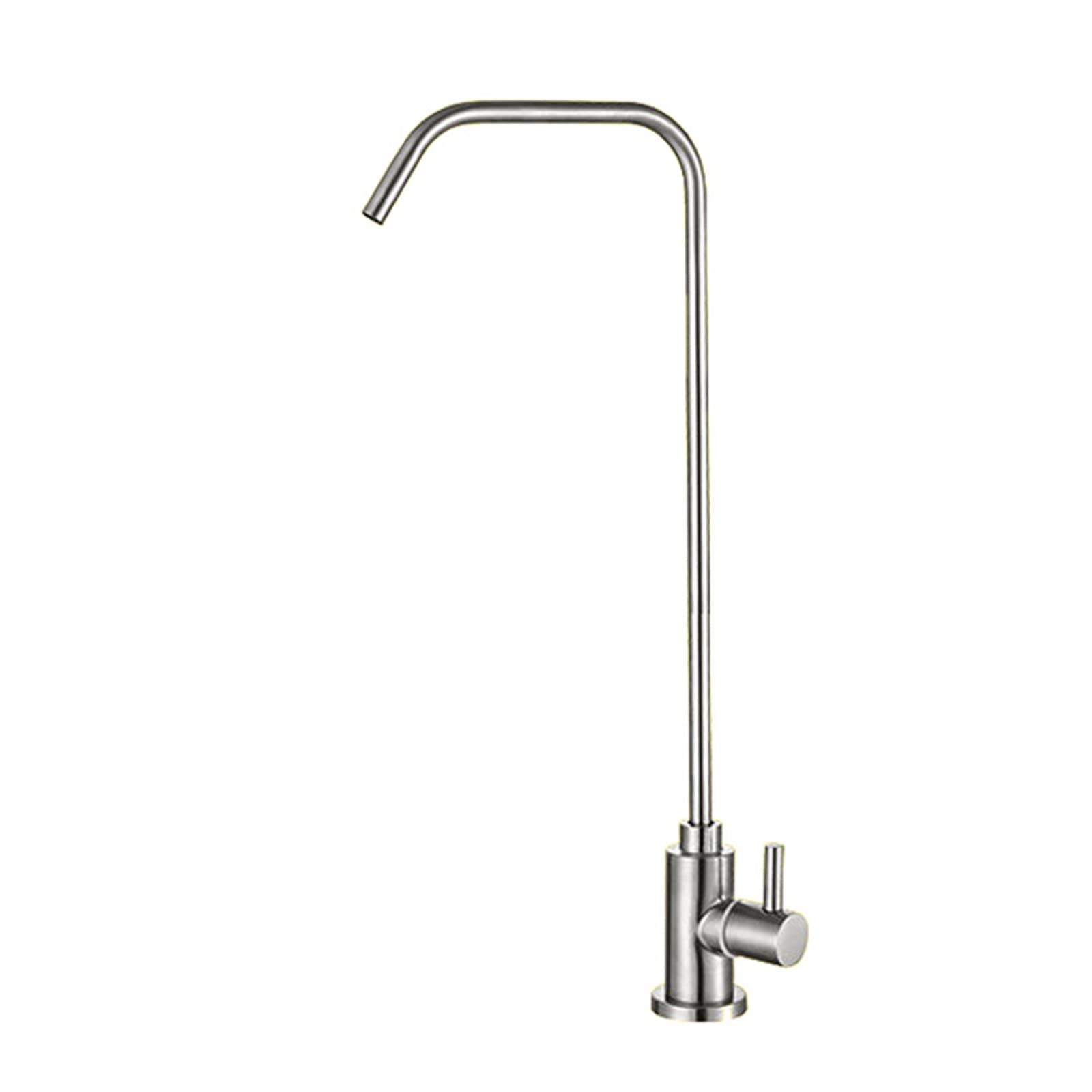 Kitchen Faucets, Drinking Water Faucet 360 Single Cold Reverse Osmosis Faucet,Faucet for Sink,Brushed A(Brushed A)