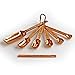 2lbDepot Copper Measuring Spoons for Baking/Cooking, Set of 7 Includes Bonus Leveler, Premium Kitchen use Stainless Steel, Metal, Rust Proof, Narrow Design fits into Spice Jars