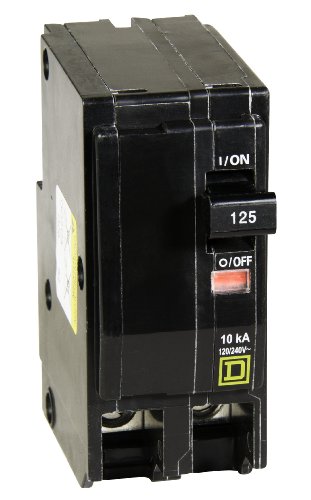 Square D by Schneider Electric QO2125CP QO 125-Amp Two-Pole Circuit Breaker