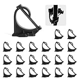 OJYDOIIIY Fishing Rod Rack Clips/Making Kit, Customize Your Own Fishing Rod Holders for Garage, Also for Billiards Pool Cue Rack