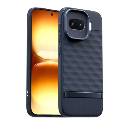 Image of Shockproof Case Compatible with iQOO 15R 5G | Full Camera Protection | TPU Flexible Back Cover for iQOO 15R 5G (Steel Blue)