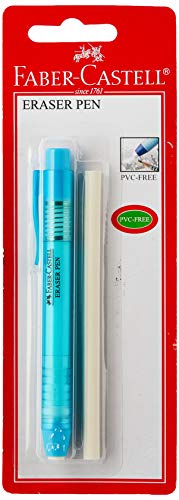 Faber-Castellpvc Free Eraser Pen +1Refill Assorted