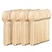 Matana 200 Cucchiai di Legno Ecologici - Biodegradabili e 100% Naturali