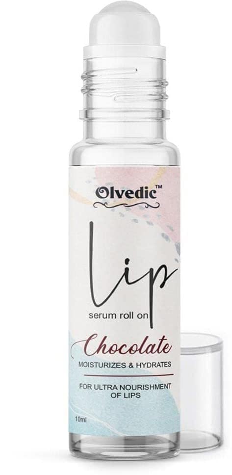 Sheltr Chocolate Lip Serum Roll On Glossy & Shiny Moisturizing & Nourishing Effect CHOCOLATE (Pack of 1, 10 g)