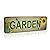 Garden Themed Decorative Signs Vintage Wood Hanging Sign Outdoor Garden Decor Plaques Patio Deck Porch Yard Art Decoration by 16''x5''