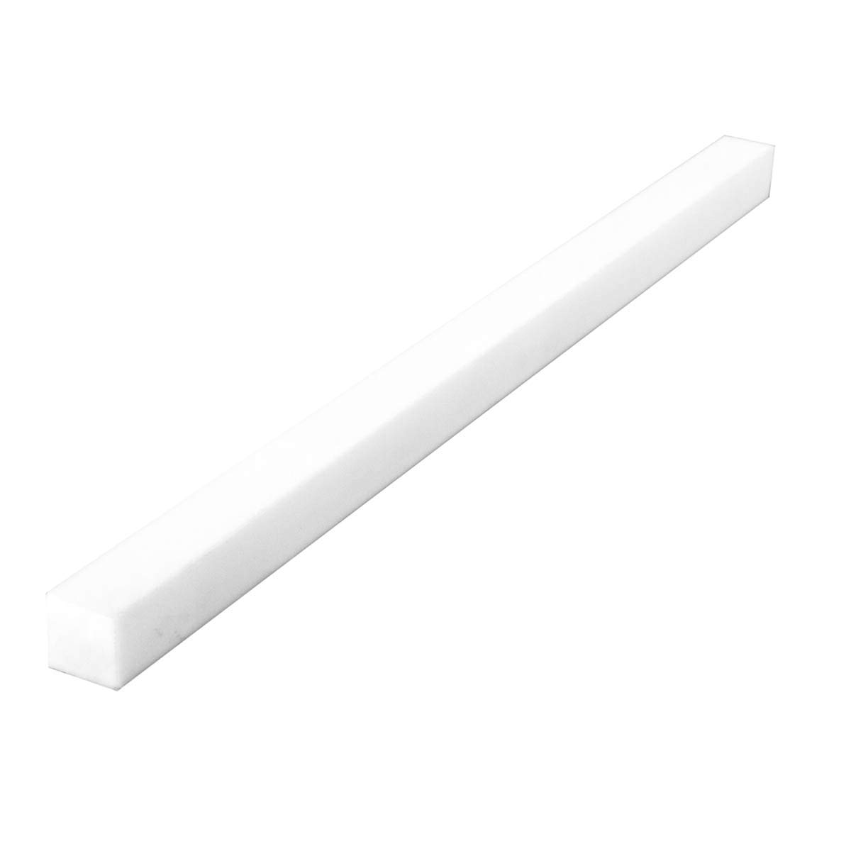 Spyderco - Square Ceramic Sharpening File Stone Square for Sharpening Small Detailed Tools - 400F1S White