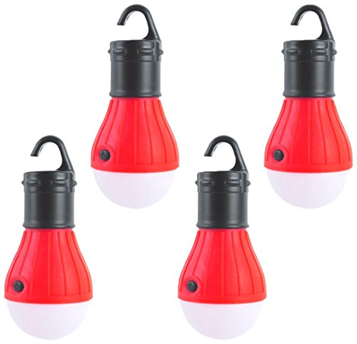 Perfectlol LED Tent Emergency Camping Lantern Lamp, Battery Powered Waterproof Portable Bulb Outdoor Equipment for Hiking Fishing Camping