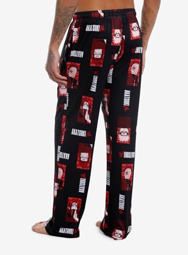 Naruto Shippuden Akatsuki Characters Pajama Pants RED2