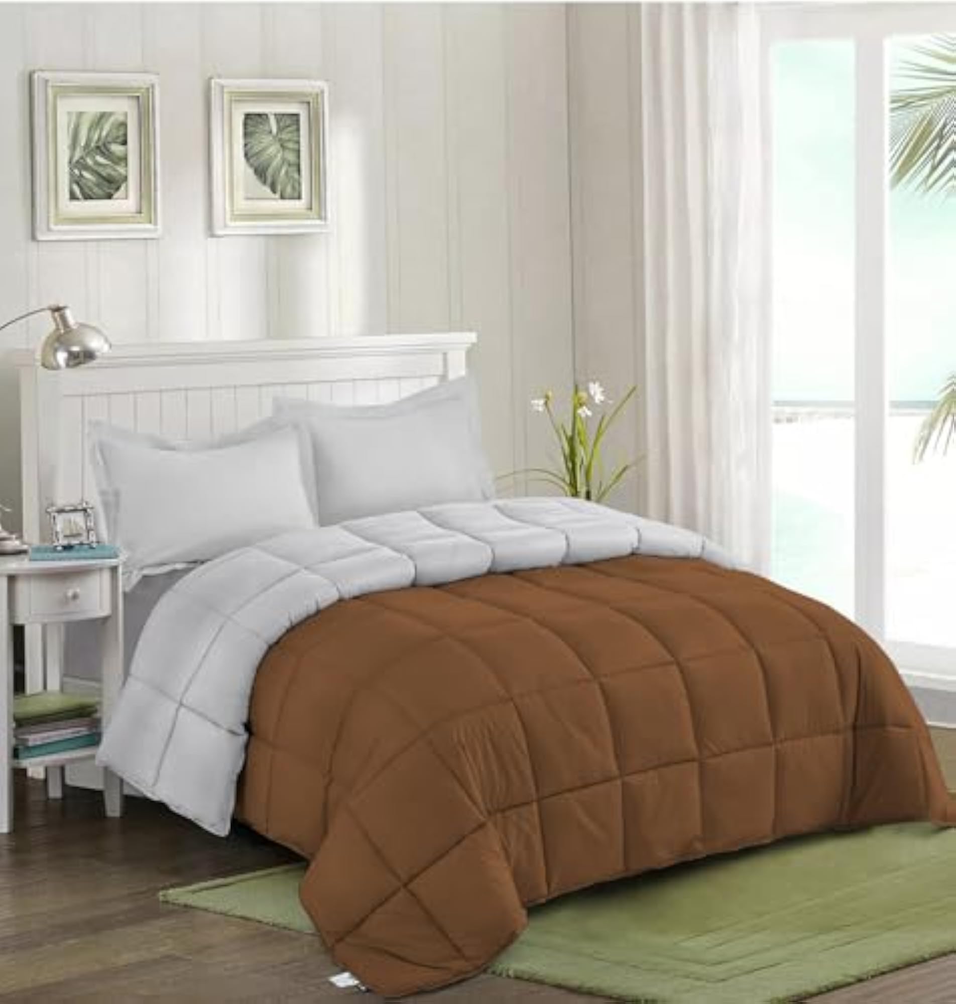 100 GSM All Season Comforter Double Bed Comforter, Soft & Fluffy