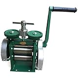 Jewelry Rolling Mill Machine 3.3' (83mm) Roller Manual Combination Rolling Mill Machine Jewelry...