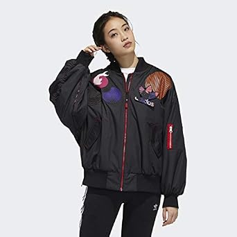adidas LNY Women's Patch Bomber Jacket