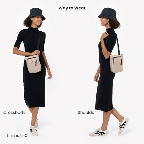 Image of Sherpani Prima, Small Anti Theft Crossbody Bag, Travel Shoulder Bag, Cross Body Purses, Handbags, Travel Gift