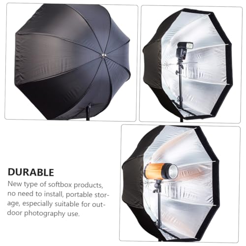 Image of SECFOU Octagonal Photography Softbox Flashlight Diffuser Umbrella Soft Light Box for Studio and Video Lighting Equipment