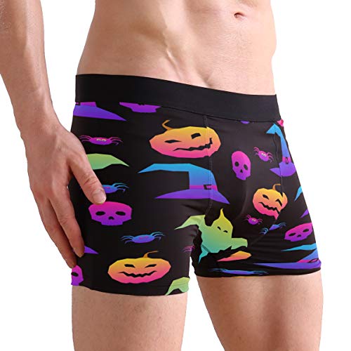 ZZKKO Pig Frog Tiger Lion Mens Boxer Briefs Underwear Breathable Stretch Boxer Trunk with Pouch S-XXL3