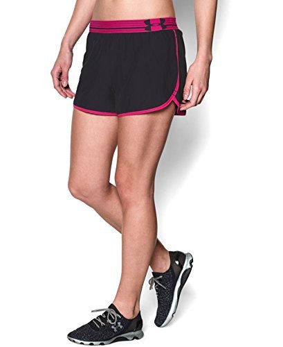Short Under Armour Perfect Pace femme flash respirant et anti-irritation