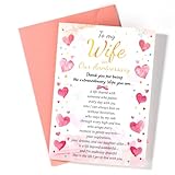 Design élégant : présente un style vintage romantique avec des mots sincères. L'intérieur vierge offre suffisamment d'espace d'écriture pour votre message personnel.