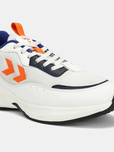 Image of hummel Blaze Lace Up Sports Shoes for Men with Lightweight TPR Sole Comfortable Breathable and Slip Resitant Ideal for Running Walking Gym Trekking Hiking