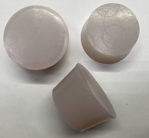 dexierp Tamaño de la Fuerza de protección Tubo de ensayo n. ° 9.5 Tapón de Laboratorio (Paquete de 5) 1-5/8 '1-11/16' 40 a 43 mm Apertura de Botella M45 Orificio de Rosca Tapón cónico Negro