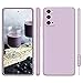 ORDA Silikonowe etui na telefon Samsung Galaxy S20 FE 4G/5G, cienkie etui z mikrofibry, ochrona aparatu i ekranu, odporne na zarysowania etui do Samsung Galaxy S20 FE 6,5" fioletowe