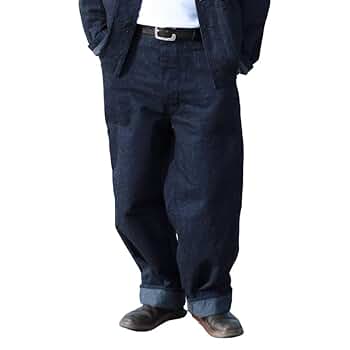 Amazon | [TCB ジーンズ] SEAMENS TROUSERS USN デッキパンツ