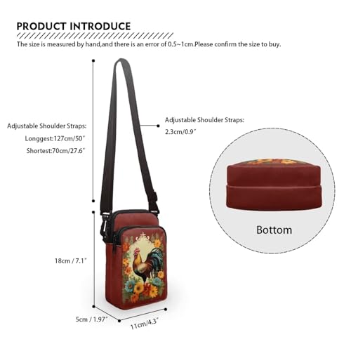 Image of Small Crossbody Purse for Women Kids Shoulder Messenger Bag