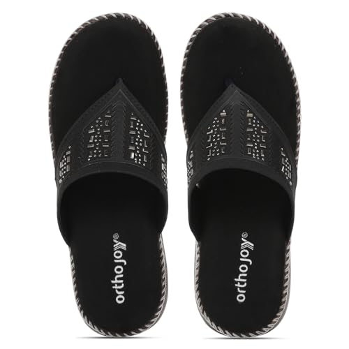 Image of ORTHO JOY doctor Footwear for women|| Fancy Footwear For Women || Orthopedic Women's Fancy Slipper /Sandal For Women
