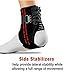 ACE Ankle Brace with Side Stabilizers, Adjustable, Black, 1/Pack