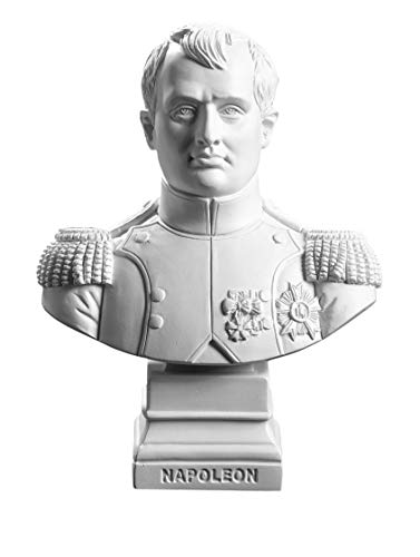 Reproduktion Büste Napoleon Uniform Weiß 12,5/8,5/4 cm Cover