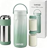 Conservación Leche Materna Seguridad Absoluta & Pureza Médica (acero inoxidable 316)-Ponemos la salud del bebé por encima de todo. La pared interior de la taza exterior está hecha de acero inoxidable 316 de grado médico, reconocido por su resistencia superior a la corrosión y a los ácidos. 100% libre de BPA y libre de toxinas. A diferencia de los plásticos que pueden retener los olores, este material garantiza que su leche permanezca pura, fresca y libre de contaminación, exactamente como al salir del pecho.