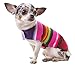 Dog Clothes - Handmade Dog Poncho from Authentic Mexican Blanket by Baja Ponchos (Pink, Small)