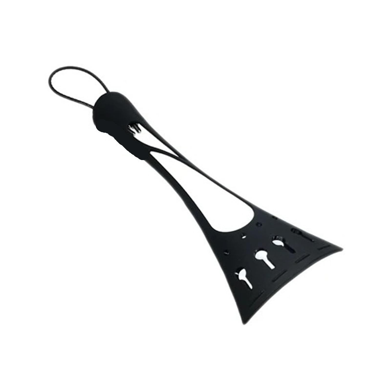 Juego de cordal de titanio estilo francés for violín con Tailgut Pro, opcional con o sin afinadores(Without fine tuner)