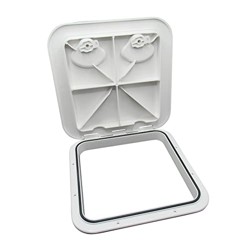 Secure Fix Direct Boat Deck Inspection Hatch 370MM X 375MM (Plastic Access Panel Cover Marine)