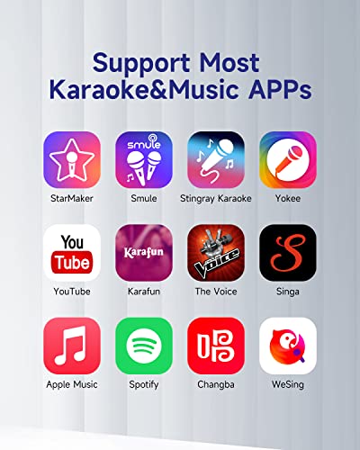 Puremic Uhf Wireless Microphone System, Wireless Karaoke Microphone With Bluetooth Rechargeable Receiver, Cordless Microphone, Car Microphone For Singing, Meeting, Speaker, Karaoke Machine - Q1Pro #TOP5