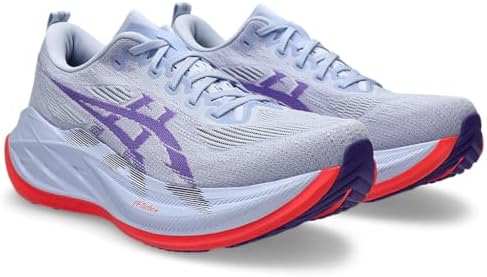 ASICS Tênis de corrida unissex Superblast 2, Azul desbotado/roxo