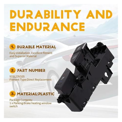 Freno de mano electrónico atascado solución con interruptor 933123V105 3