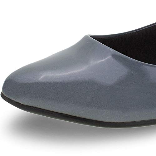 Sapatilha Feminina Moleca - 5689101 PRETO/CINZA