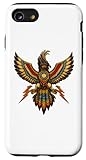 Carcasa para iPhone SE (2020) / 7/8 Thunderbird Eagle Arte Popular Espíritu Nativo Pájaro
