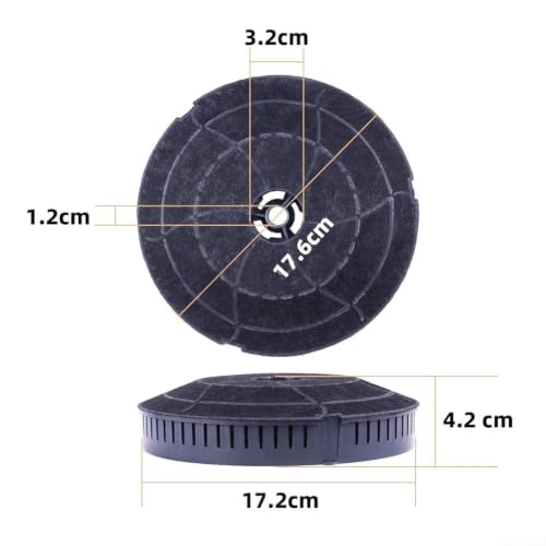Evite Grasa en Cocina con Filtros Campana Extractora 172x42mm para Modelos KF57 CHF57 8