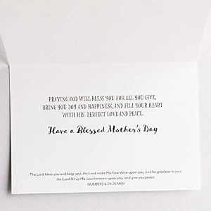 DaySpring Happy Mothers Day–8 Design Assortment With Scripture–24 Floral Mothers Day Cards Envelopes 70925