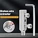Faucet Installation and Removal Tools Screw Extractor Set Broken Pipe Extraction Tool Damaged Screw Broken Bolt Remover Set for 1/2 Inch and 3/4 Inch Pipes 1 Set