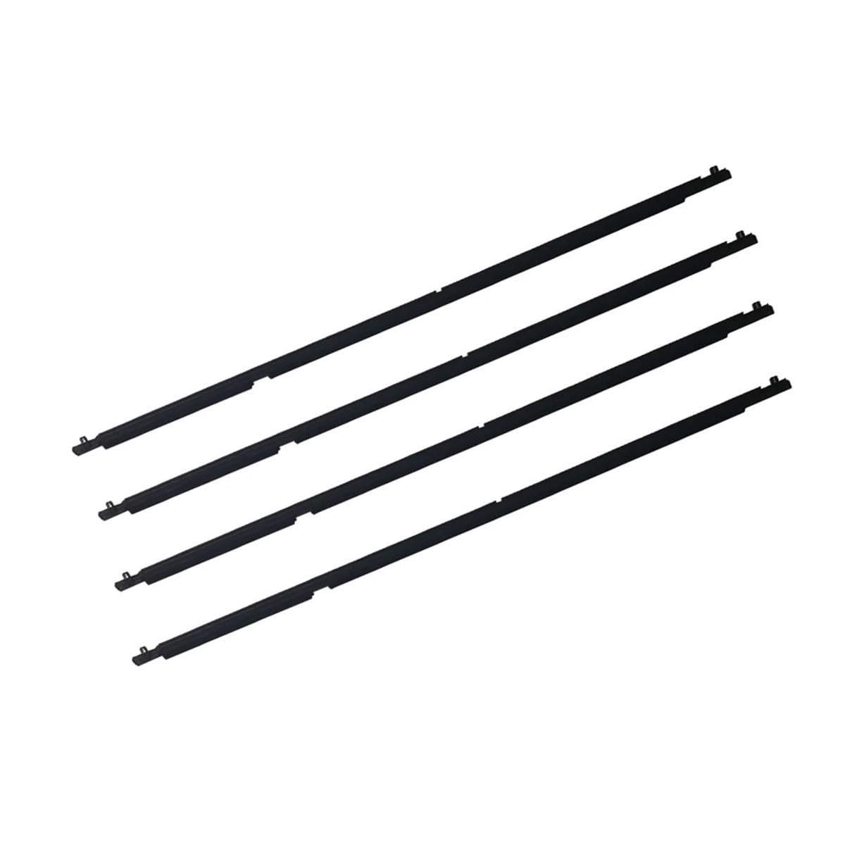 Syxlsjw One Color Sealing Strip For Mazda 6 2004-2012 4Pcs/Set Car Outer Windows Rubber Weatherstrip Seal Belt Exterior Moulding Trim