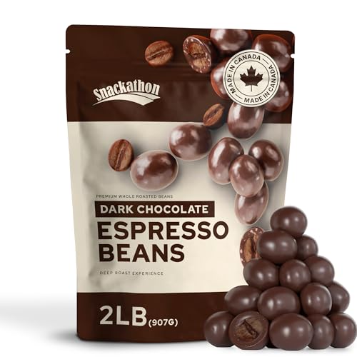 Snackathon Dark Chocolate Covered Espresso Beans