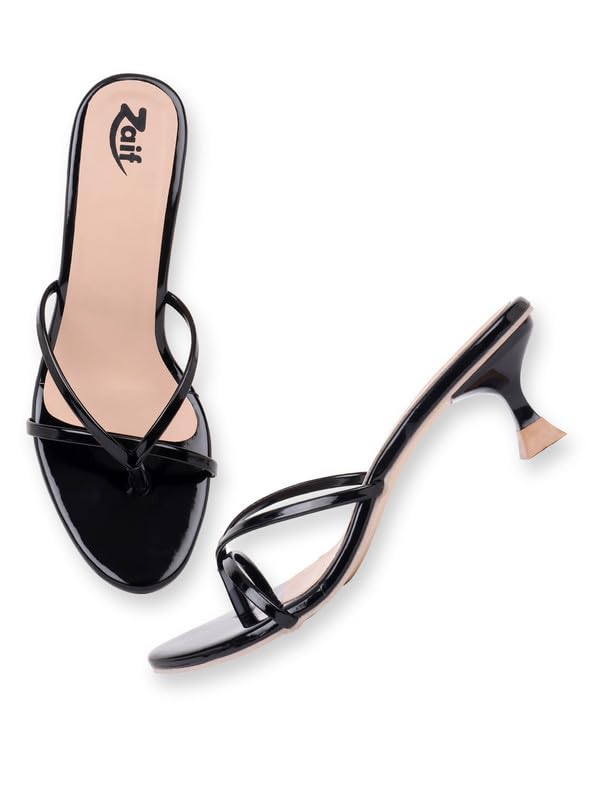Image of ZAIF women fancy Pencil heel footwear sandal (HS93)