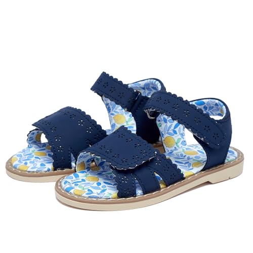 Girls Sandals Kid's Hook And Loop Closed Walking Sandals Buckle Closed Open Toe Walking Sandals Comfortable Breathable Park Walking Sandals Birthday Party Sandals Dress Sandals Summer Sports Sandals2