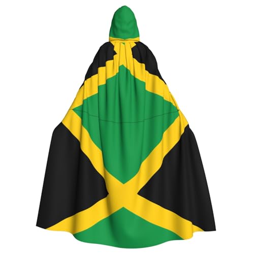 Cape à capuche adulte Jamaïque finition haut de gamme et durable