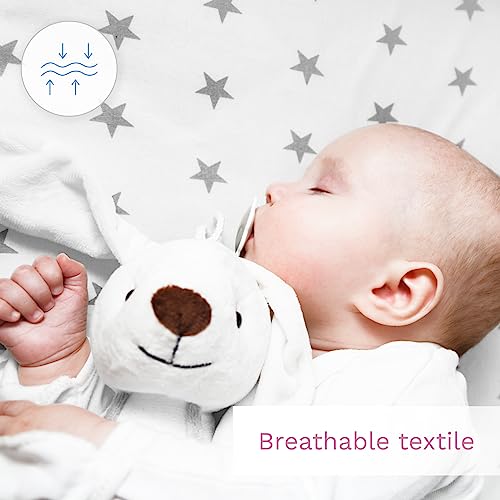 2-teiliges Baby Kinder Bettbezug 80 x 70 cm mit Kopfkissenbezug - Muster 21