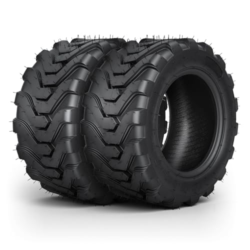 TRIPOWER 18x8.50-10 Garden Tractor Tires 6 PR Tubeless R4 Heavy Duty Farm and Lawn Master Tractor Tire Compatible with Kubota John Deere Set of 2