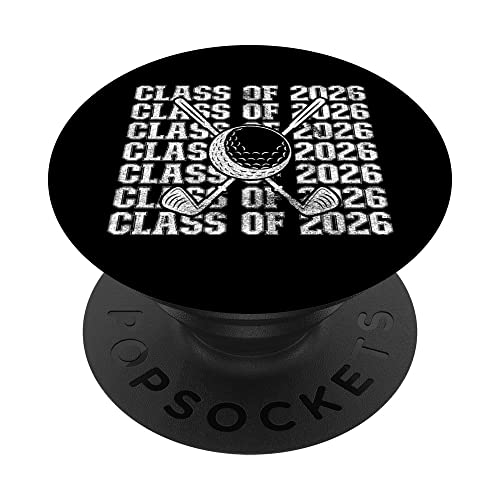 Clase Senior de 2026 Golf PopSockets PopGrip Intercambiable Cover