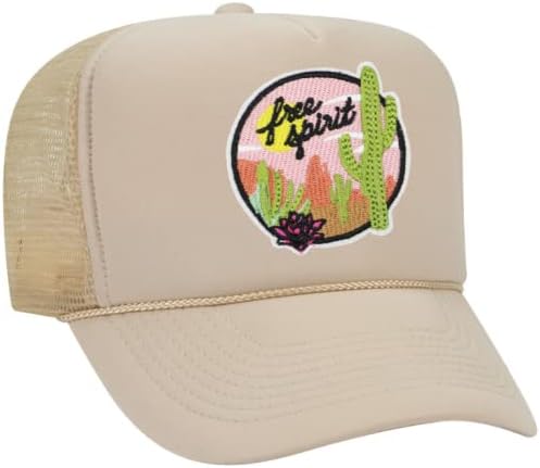 Free Spirit - Vintage Patch Trucker Hat